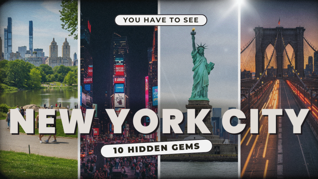 Concrete Jungle Dreams: Your Ultimate Top 10 Must-Visit Spots in NYC