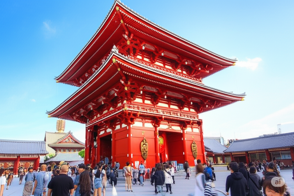 Must-Visit Destinations in Tokyo: Senso-ji Temple: Tokyo's Oldest Temple